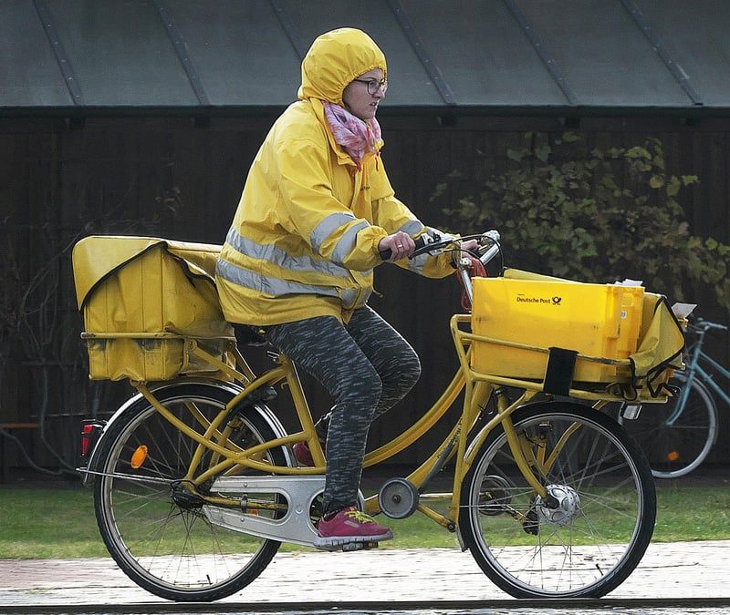 la livraison du courrier