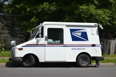camion de courrier